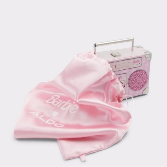 🔥SALES Rare🎀BarbieX Aldo Barbiebeat Boombox Crossbody Bag LIMITED EDITION New!✨️ - Picture 2 of 8